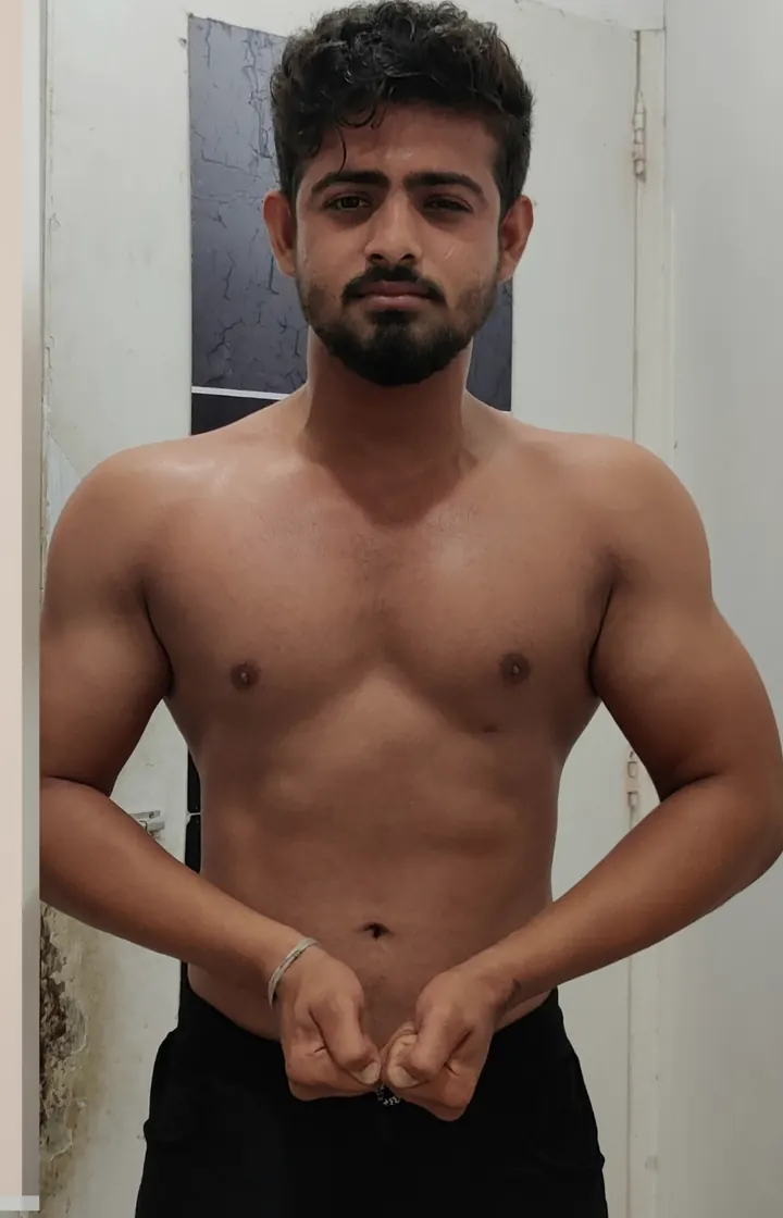 The same client after coaching, After